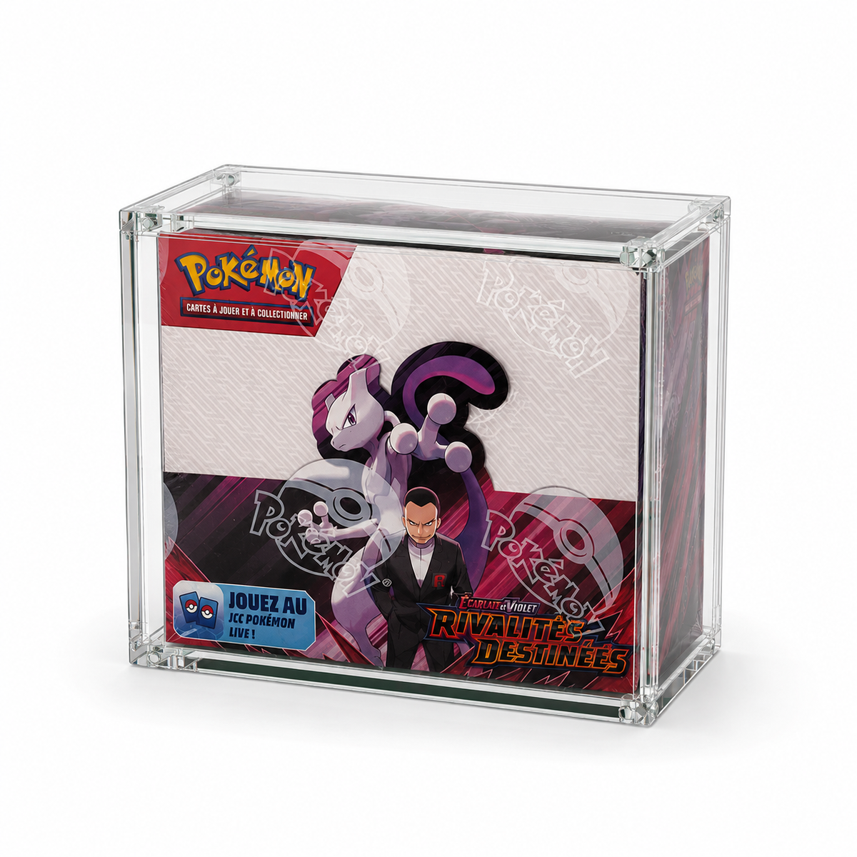 Protection acrylique pour display Pokémon